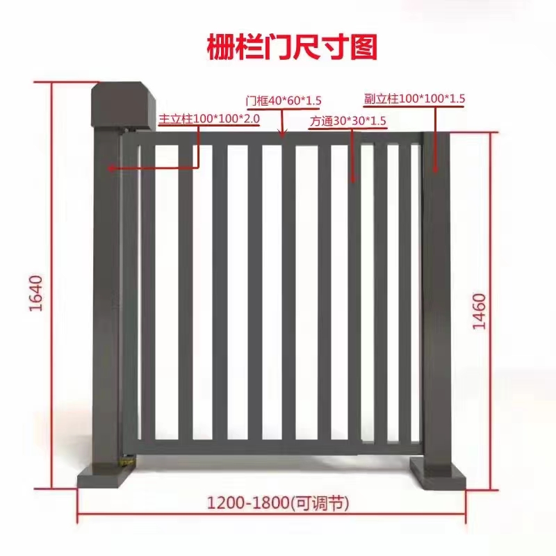 栅栏门